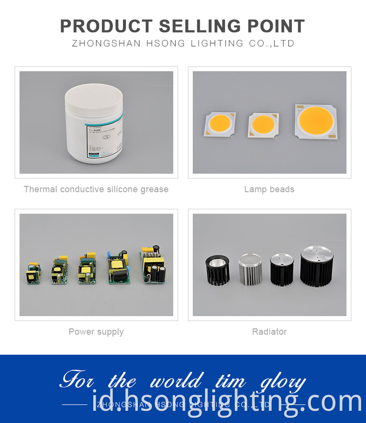 Desain Baru Industri SMD LED Downlight